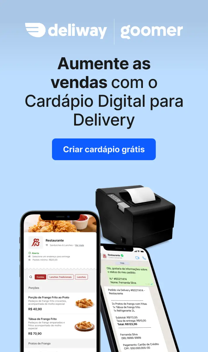 Aumente as vendas com o Cardápio Digital para Delivery